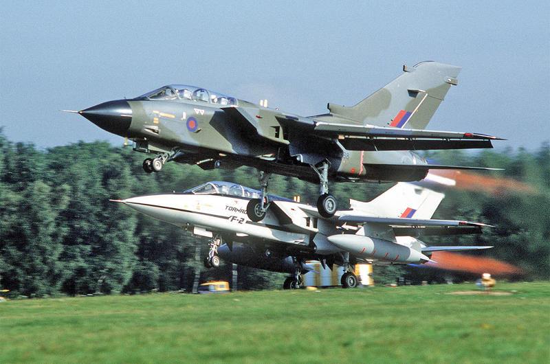 8: Panavia Tornado F2 10: Blackburn Beverley, 9: Supermarine Scimitar, 8: Panavia Tornado F2, 7: Gloster Javelin, 6: Blackburn Firebrand, 5: De Havilland DH.110 Sea Vixen, 4: Blackburn Roc, 3: Saunders-Roe A.36 Lerwick, 2: Blackburn Botha, 1: Blackburn TB (Twin Blackburn)