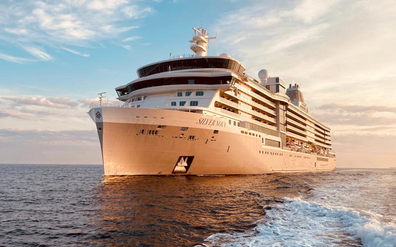 1. Where does Silversea cruise?, 2. Who does Silversea appeal to?, 3. Silversea’s fleet, Silver Ray (728 passengers), Silver Nova (728 passengers), Silver Dawn (596 passengers), Silver Muse and Silver Moon (596 passengers), Silver Shadow and Silver Whisper (392 passengers), Silver Spirit (608 passengers), Expedition, Silver Endeavour (220 passengers), Silver Wind (274 passengers), Silver Cloud (254 passengers on non-polar cruises; 200 in polar regions), Silver Origin (100 passengers), 4. Loyalty scheme, 5. Access for guests with disabilities