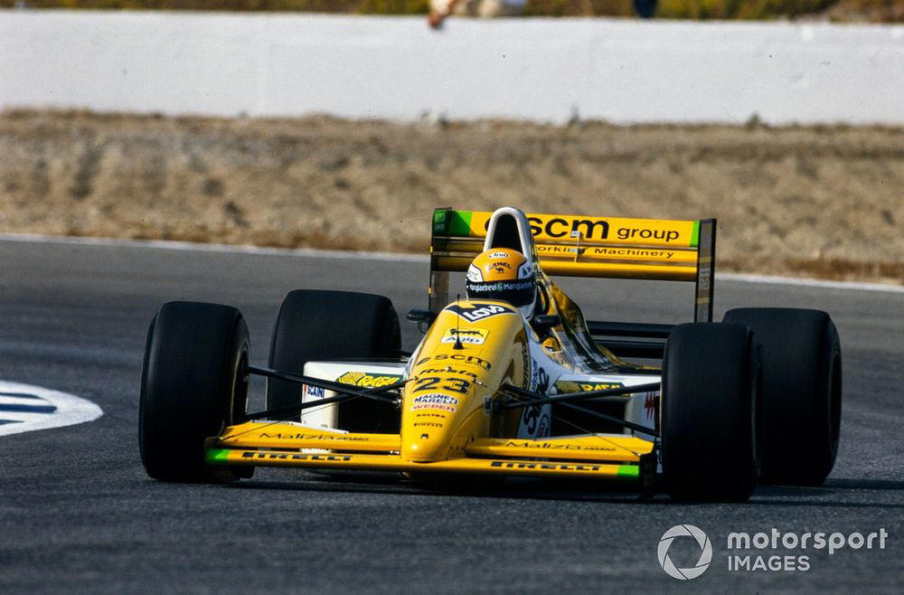 Adrian Sutil - 128 grand prix starts, Pierluigi Martini - 119 grand prix starts, Philippe Alliot - 109 grand prix starts, Yuki Tsunoda - 99 grand prix starts, Pedro Diniz - 98 grand prix starts