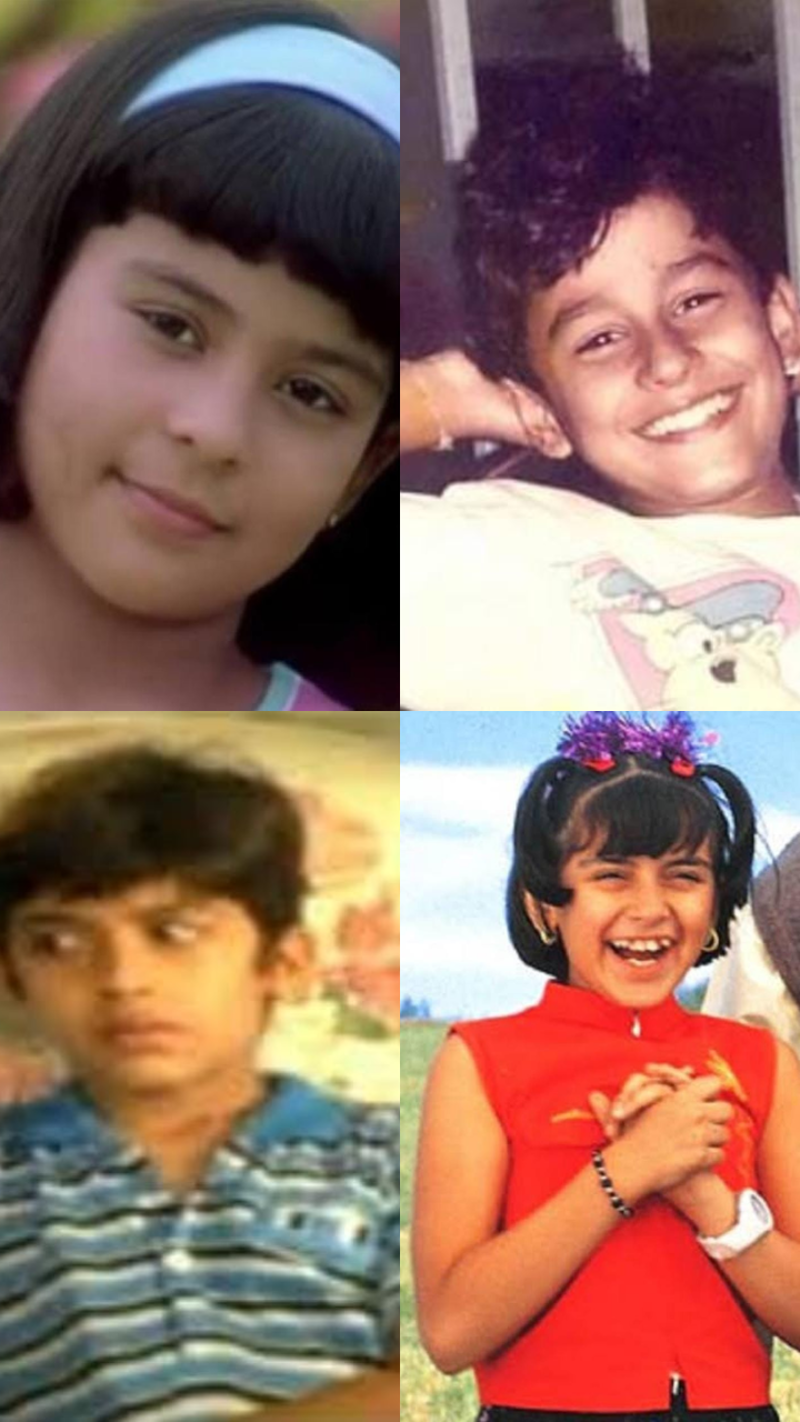 Child actors who ruled Bollywood in the 80s and 90s Sana Saeed, Aftab Shivdasani, Hansika Motwani, Kunal Khemu, Baby Guddu (Shivani Kapoor), Jugal Hansraj, Master Raju (Raju Shrestha), Omkar Kapoor, Fatima Sana Shaikh