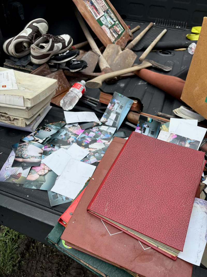 Mother and son cling to tree to survive Texas flood, Couple escapes 'nightmare' after cabin floods, Texas man saved by a meter box, 'I don't want to die', Family of 33 rides out the flood on rooftop