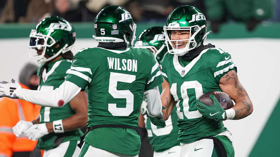 San Francisco 49ers, New York Jets, Tennessee Titans, Las Vegas Raiders, New England Patriots