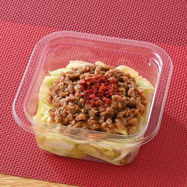 旬の野菜を手軽においしく！ファミマの「ちょいデリ」で夏バテ対策♪, ①トマトとベーコンのパスタサラダ, ②たんぱく質が摂れる！豚しゃぶとおろしのパスタサラダ, ③甘辛みそダレの肉みそキャベツ, ④彩り野菜のラタトゥイユ