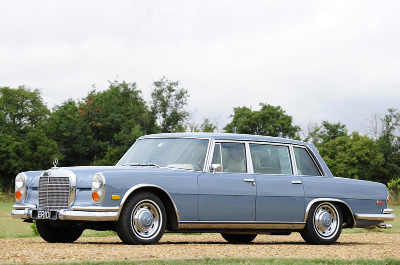 Mercedes-Benz 600 (1964) Ford Fairlane 500 Skyliner (1957), Rover P6 (1963), Mercedes-Benz 600 (1964), BRM H16 (1966), Citroën SM (1970), Citroën Birotor (1973), Aston Martin Lagonda (1976), Buick Reatta (1988), Mitsubishi 3000GT (1990), Subaru SVX (1991), Jaguar XJ220 (1992), Porsche 911 Targa (1996), Peugeot 206 CC (2000), Volkswagen Phaeton (2002), Citroën C3 Pluriel, Bugatti Veyron (2005), Lexus LFA (2010)