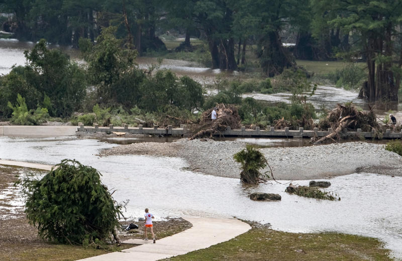 Key Points, Death toll rises to 111: report, Watch: Abbott says media is using 'the word choice of losers', Emergency alert system will be addressed in Texas state legislature, Abbott uses football metaphor in response to question over blame, Texas Governor says Trump 'cares a lot' about flood victims, Abbot provides further numbers on victims, Governor Abbott says that there are 161 people missing in Kerr County, Greg Abbott about to hold press conference, Kerrville City Council to hold meeting at 7 p.m. ET, Texas governor Greg Abbott takes aerial tour of area, Houston Astros announce  million donation to flood relief, Texas floods mapped, Texas Governor Abbott to hold press conference at 4 p.m. ET, Latest victim numbers from Kerr County, Arkansas National Guard sends four Blackhawk helicopters to help Texas recovery, Camp Mystic was built on 'extremely hazardous' flood zone, Last 'live rescue' made on Friday, authorities say, Five campers and one counselor still missing from Camp Mystic, Odessa Police Officer named as one of the flood victims, Noem says people of Texas are 'grateful' to Trump, Krisit Noem recalls harrowing details of Texas visit, Trump says response in Texas was 'so unified', Trump confirms Texas visit with Melania on Friday, How Texas flash floods burst into a deadly tide in mere hours, Kerr County Sheriff dodges questions on flood response timeline, Some bodies have been released to families, Kerr County official urges public not to visit the area, Kerr County officials provide update on search efforts, Some first responders forced to drop from helicopter due to conditions, Former NOAA administrator 'convinced' NWS staff cuts hindered comms with emergency management, In pictures: Vehicular carnage strewn along the Guadalupe River, Mexican firefighters join response efforts in Texas, Watch: Timelapse shows deadly Texas floodwater rising in minutes, Power restored after floods down power lines in Kerr County, Cruz faces fury for trip to Greece as floods ravaged Texas, In pictures: Camp Mystic remains at center of tragedy, Flood warnings continue in Coryell County, Texas pediatrician fired after anti-MAGA rant about flood victims, Watch: Moment rescuers pull resident from raging Texas floodwaters, Austin firefighters turn on chief over Kerr County flood response, Houston Astros pledge  million to relief efforts, Mapped: Here are the affected areas as death toll rises, 'This will be a rough week,' Kerrville mayor warns, Newsom to send Californian search and rescue teams to Texas, Governor says 'Texas will not stop until missing found' as 1,750 personnel deployed, With a dozen still missing, hopes of finding survivors dwindle, In pictures: Mourners break down at vigil for victims, Warmer, drier conditions to provide some respite, Michael Dell pledges  million to flood relief efforts, Texas county deflects mounting questions over actions before deadly flood, Hopes fade for missing Texas flood victims as death toll hovers around 100, Video: Entire cabin full of people swept downriver in Texas flooding, Forecasters defend Texas meteorologists amid criticisms alerts came too late, ICYMI: How to help victims of Texas floods, Over 100 killed in flash floods in Texas, Texas state lawmaker regrets voting against disaster response bill after floods, Drone collision grounds rescue helicopter, WATCH: San Antonio holds candlelight vigil for victims of deadly Texas floods, Mayor in hard-hit city of Kerrville never got direct warning about floods, Photos: Texas state troopers assist in recovery effort, Netanyahu offers prayers for Texas ahead of Trump meeting in Washington, Rescue teams from Florida, Pennsylvania, Mexico to assist in Texas flood recovery, Series of obstacles may have stopped Texas weather warnings from reaching population, PHOTOS: Rescues and repairs continue after Texas floods, More than 100 dead from Texas floods, including at least 28 children, WATCH: White House declares Texas floods to be major disaster