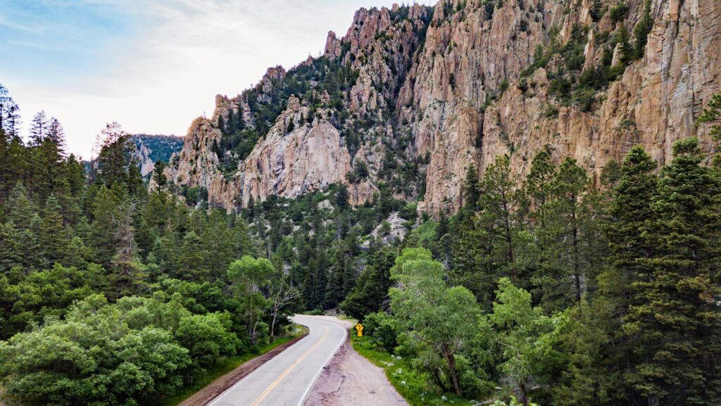 1. Julia Pfeiffer Burns State Park, 2. Fort Robinson State Park, 3. Niagara Falls State Park, 4. Sand Harbor State Park, 5. Curt Gowdy State Park, 6. Letchworth State Park, 7. Franconia Notch State Park, 8. Chattahoochee Bend State Park, 9. Cimarron Canyon State Park, 10. St. Andrews State Park, 11. Custer State Park, 12. Petit Jean State Park