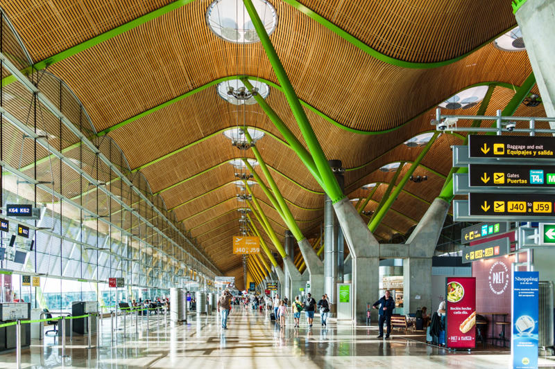 Adolfo Suárez Madrid-Barajas Airport (MAD), Spain Marrakesh Menara Airport (RAK), Morocco, Singapore Changi Airport (SIN), Singapore, Istanbul Airport (IST), Turkey, Hong Kong International Airport (HKG), Hong Kong, Haneda Airport (HND), Tokyo, Japan, Zurich Airport (ZRH), Switzerland, Dubai International Airport (DXB), UAE, Incheon International Airport (ICN), South Korea, Hamad International Airport (DOH), Doha, Qatar, Kansai International Airport (KIX), Osaka, Japan, Adolfo Suárez Madrid-Barajas Airport (MAD), Spain, Heydar Aliyev International Airport (GYD), Baku, Azerbaijan, O'Hare International Airport (ORD), Chicago, US, Zayed International Airport (AUH), Abu Dhabi, UAE