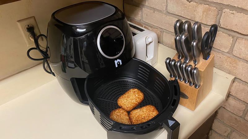1. Vacuum Sealer, 2. Precision Cooker (Sous‑Vide), 3. Smart Scale With Nutrition Tracking, 4. Air Fryer With Convection Fan, 5. Immersion Blender, 6. Multi-Cooker, 7. Countertop Toaster Oven, 8. Digital Meat Thermometer (Instant‑Read), 9. Induction Cooktop Burner, 10. Temperature‑Controlled Electric Kettle, 1. Electric Egg Cooker, 2. Electric Can Opener, 3. Rotisserie Oven, 4. Ice Cream Maker, 5. Popcorn Machine, 6. Soda Maker, 7. Yogurt Machine, 8. Fancy Smart Refrigerator, 9. Ice Maker Countertop Unit, 10. Bread Maker
