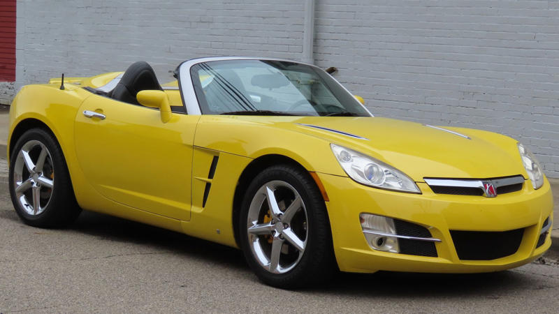 8. Saturn Sky (2007–2010) 1. Pontiac Fiero (1984–1988), 2. Smart ForTwo (2008–2019), 3. Suzuki X-90 (1996–1998), 4. Chevrolet SSR (2003–2006), 5. Plymouth Prowler (1997–2002), 6. Mercedes-Benz SLK320 (1998–2004), 7. Toyota MR2 (1991–1995), 8. Saturn Sky (2007–2010), 9. Chrysler Crossfire (2004–2008), 10. Alfa Romeo 4C (2014–2020), 1. Mazda MX-5 Miata (1989–Present), 2. Honda S2000 (1999–2009), 3. Lotus Elise (1996–2021), 4. Ferrari 488 GTB (2015–2019), 5. BMW Z4 M40i (2019–Present), 6. McLaren 720S (2017–2022), 7. Aston Martin Vantage (2005–2018), 8. Chevrolet Corvette Stingray (2014–2019), 9. Porsche Boxster (1996–2016), 10. Alpine A110 (2017–Present)
