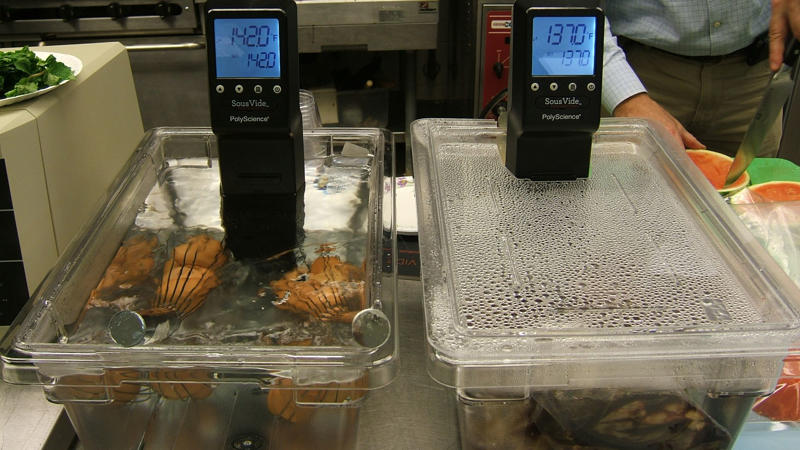 1. Vacuum Sealer, 2. Precision Cooker (Sous‑Vide), 3. Smart Scale With Nutrition Tracking, 4. Air Fryer With Convection Fan, 5. Immersion Blender, 6. Multi-Cooker, 7. Countertop Toaster Oven, 8. Digital Meat Thermometer (Instant‑Read), 9. Induction Cooktop Burner, 10. Temperature‑Controlled Electric Kettle, 1. Electric Egg Cooker, 2. Electric Can Opener, 3. Rotisserie Oven, 4. Ice Cream Maker, 5. Popcorn Machine, 6. Soda Maker, 7. Yogurt Machine, 8. Fancy Smart Refrigerator, 9. Ice Maker Countertop Unit, 10. Bread Maker