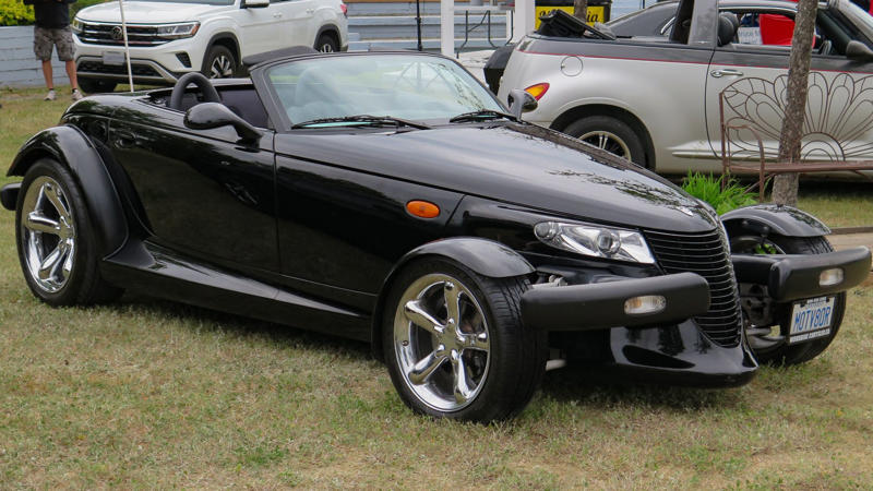 5. Plymouth Prowler (1997–2002) 1. Pontiac Fiero (1984–1988), 2. Smart ForTwo (2008–2019), 3. Suzuki X-90 (1996–1998), 4. Chevrolet SSR (2003–2006), 5. Plymouth Prowler (1997–2002), 6. Mercedes-Benz SLK320 (1998–2004), 7. Toyota MR2 (1991–1995), 8. Saturn Sky (2007–2010), 9. Chrysler Crossfire (2004–2008), 10. Alfa Romeo 4C (2014–2020), 1. Mazda MX-5 Miata (1989–Present), 2. Honda S2000 (1999–2009), 3. Lotus Elise (1996–2021), 4. Ferrari 488 GTB (2015–2019), 5. BMW Z4 M40i (2019–Present), 6. McLaren 720S (2017–2022), 7. Aston Martin Vantage (2005–2018), 8. Chevrolet Corvette Stingray (2014–2019), 9. Porsche Boxster (1996–2016), 10. Alpine A110 (2017–Present)