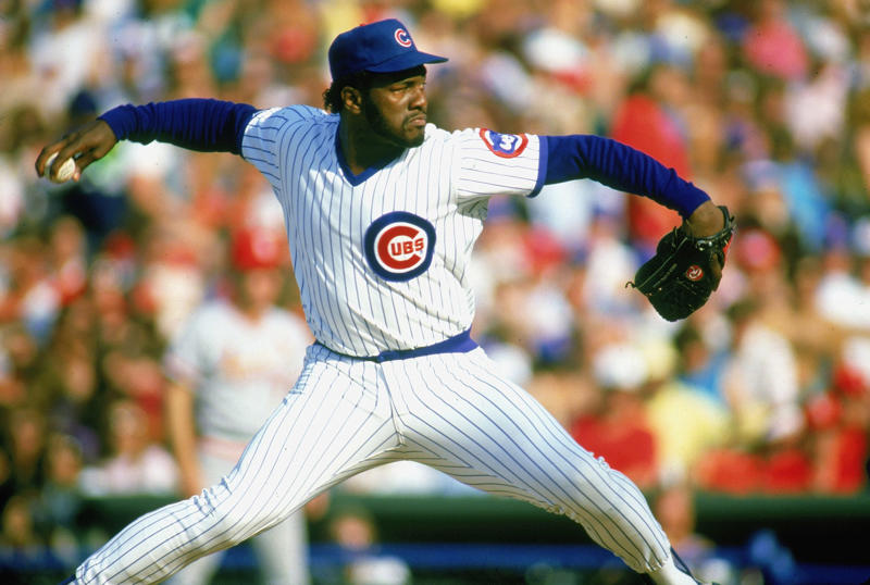 Manager: Joe Maddon, Starting pitcher: Fergie Jenkins, Reliever/closer: Lee Smith, Catcher: Gabby Hartnett, 1B: Cap Anson, 2B: Ryne Sandberg, 3B: Ron Santo, SS: Ernie Banks, OF: Billy Williams, OF: Andre Dawson, OF: Sammy Sosa, DH: Mark Grace