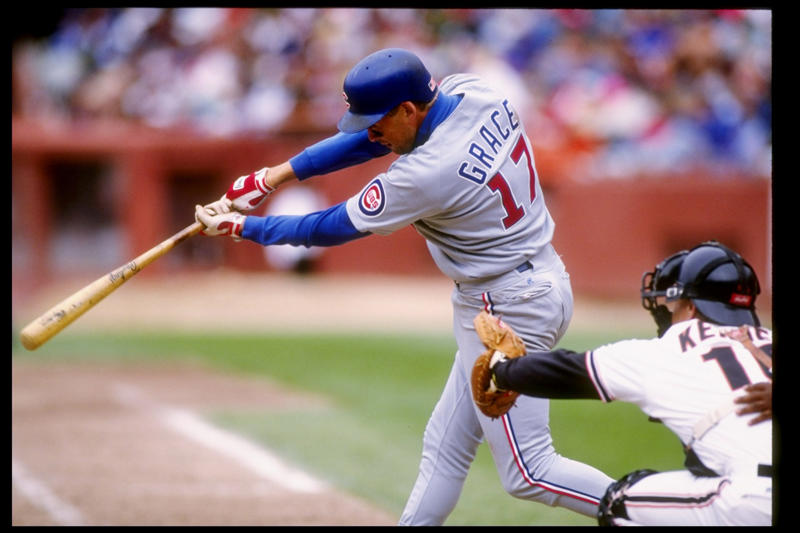 Manager: Joe Maddon, Starting pitcher: Fergie Jenkins, Reliever/closer: Lee Smith, Catcher: Gabby Hartnett, 1B: Cap Anson, 2B: Ryne Sandberg, 3B: Ron Santo, SS: Ernie Banks, OF: Billy Williams, OF: Andre Dawson, OF: Sammy Sosa, DH: Mark Grace