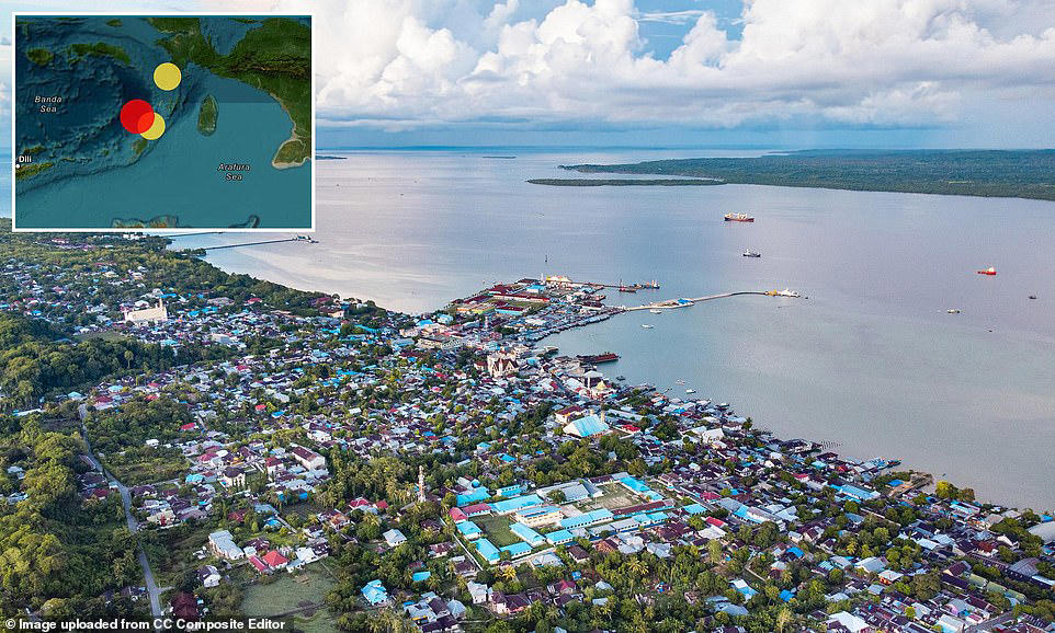 Magnitude 6.7 earthquake strikes near Indonesia