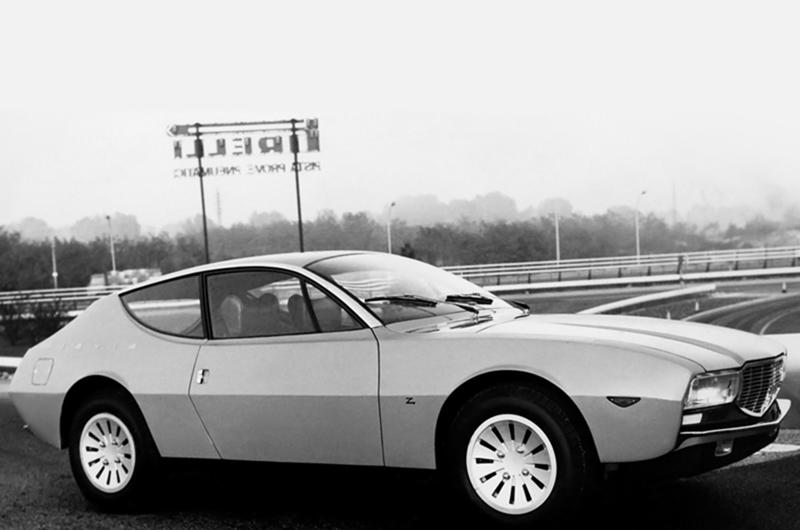 1. Aurelia PF200 C Spider (1953), 2. Lancia Florida I coupé (1955), 3. Florida I saloon (1955), 4. Flavia Giardinetta (1962), 5. Flaminia Speciale 3C (1963), 6. Flavia SS Zagato (1967), 7. Fulvia 1600 HF Competizione (1969), 8. Aurelia Marica Ghia (1969), 9. Lancia Stratos Zero (1970), 10. Beta Mizar (1974), 11. Sibilo (1978), 12. Gamma T-Roof (1978), 13. Megagamma (1978), 14. Gamma Scala (1980), 15. Medusa (1980), 16. Olgiata (1982), 17. Lancia ECV2 (1988), 18. HIT (1988), 19. Magia (1992), 20. Kayak (1995), 21. Diàlogos (1998), 22. Nea (2000), 23. Granturismo Concept (2002), 24. Fulvia (2003), 25. Kandahar (2005), 26. Ypsilon Zagato Sport (2005), 27. Haizea (2006), 28. Lancia Pu+Ra HPE (2023)