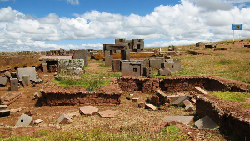 1. The Great Pyramid Of Giza, Egypt, 2. Stonehenge, England, 3. Puma Punku, Bolivia, 4. Sacsayhuamán, Peru, 5. Gobekli Tepe, Turkey, 6. Baalbek's Trilithon Stones, Lebanon, 7. Bada Valley Megaliths, Indonesia, 8. The Longyou Caves, China, 9. Nan Madol, Micronesia, 10. The Kailasa Temple, India, 11. The Hypogeum of Ħal Saflieni, Malta, 12. Teotihuacan's Pyramids, Mexico, 13. Derinkuyu Underground City, Turkey, 14. The Osirion At Abydos, Egypt, 15. The Yonaguni Monument, Japan, 16. The Plain Of Jars, Laos, 17. Newgrange, Ireland, 18. The Unfinished Obelisk, Egypt, 19. The Treasury At Petra, Jordan, 20. Mohenjo-Daro, Pakistan
