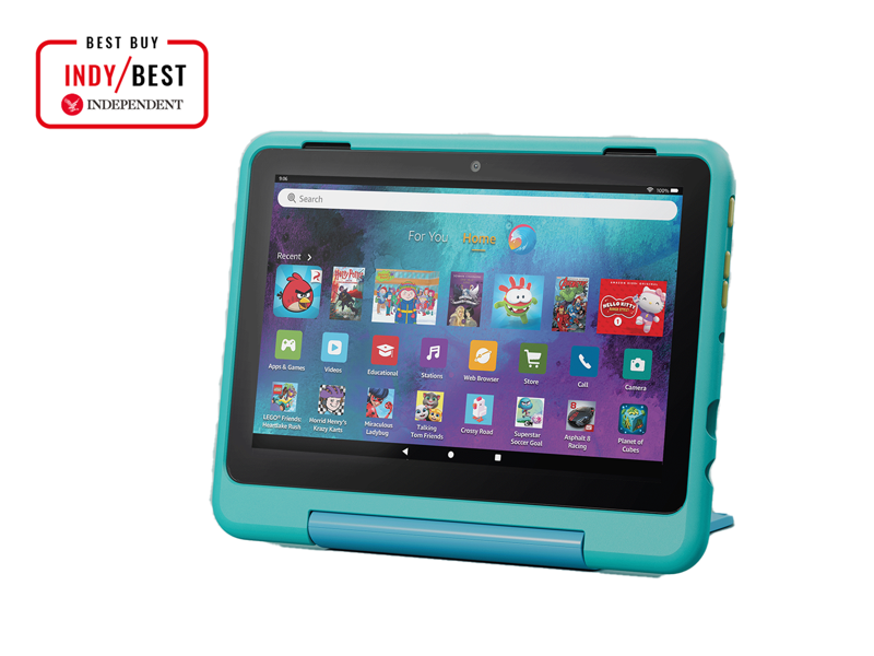 How we tested, Why you can trust IndyBest reviews, The best tablets for kids in 2025 are:, Amazon Fire HD 8 kids pro, Honor pad X8a kids, Apple 11in iPad (2025), 128GB, Amazon Fire HD 10 kids, Apple 11in iPad Air (2025), 256GB, Samsung Galaxy Tab S10 FE+, Huion kamvas slate 11, Lenovo Idea Tab pro, What is the best tablet for kids?