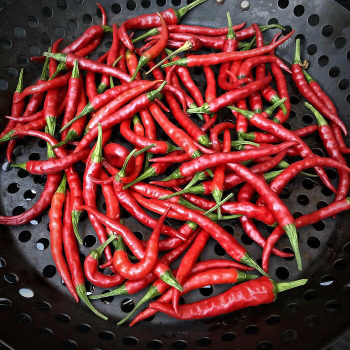 #13 Cayenne #1 Butter, #3 Coffee Instead Of Water For Brownies, #5 Shallots, #7 Squeeze Of Lime, #9 Better Than Bouillon, #11 Miso Paste, #13 Cayenne, #15 Cornstarch, #17 Gochujang Paste, #19 Salt + Sweet Dessert, #21 Allspice, #23 Sumac Powder, #25 Horseradish Spread, #27 Fish Oil, #29 Liquid Smoke