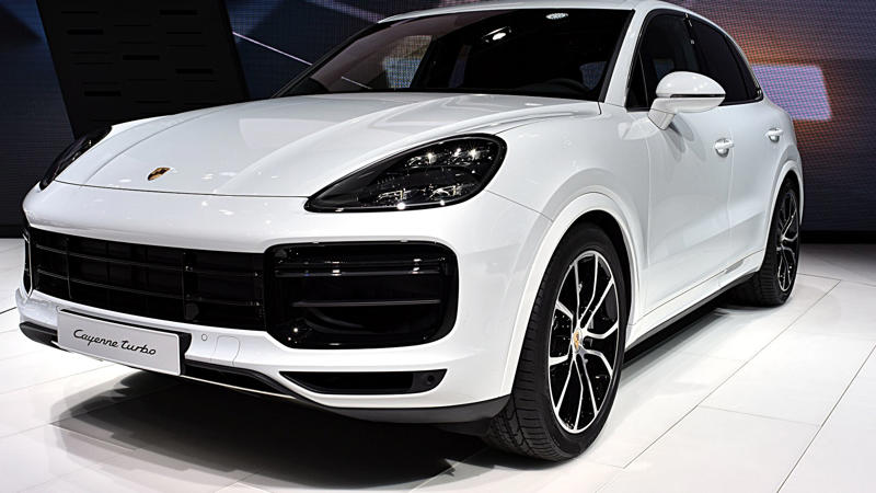 18. Porsche Cayenne 1. Tesla Model S, 2. BMW 7 Series, 3. Mercedes-Benz E-Class, 4. Audi A8, 5. Ford Escape, 6. Hyundai Sonata, 7. Lincoln Navigator, 8. Toyota Prius, 9. Nissan Rogue, 10. Volvo XC60, 11. Lexus LS, 12. Genesis GV80, 13. Volkswagen ID.4, 14. Chevrolet Equinox, 15. Cadillac CT5, 16. Kia Sportage, 17. Land Rover Range Rover, 18. Porsche Cayenne, 19. Peugeot 3008, 20. Skoda Superb