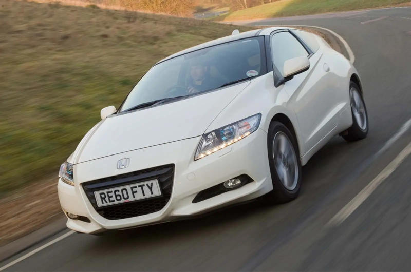 Honda CR-Z Toyota Celica, Mazda RX-8, Toyota GT86, Fisker Karma, Ferrari Mondial, DeLorean DMC-12, Honda CR-Z, Hyundai Coupe, Ford Mustang King Cobra, Chevrolet Camaro, Hyundai Veloster, Mitsubishi Eclipse Spider GS, Audi 100 Coupe S, Pontiac Fiero, Mazda MX-30, Mazda MX-5, Volkswagen SP2, Mitsubishi FTO, Porsche 924, Lancia Scorpion, Smart Roadster, Fiat X1/9, Porsche 914, Renault Caravelle, Volkswagen Karmann Ghia (1955), Volvo P1800 (1961)