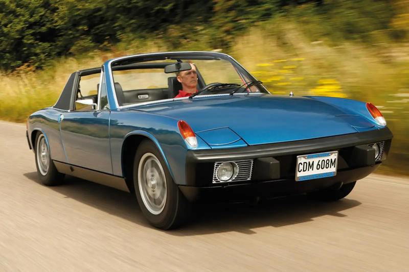 Porsche 914 Toyota Celica, Mazda RX-8, Toyota GT86, Fisker Karma, Ferrari Mondial, DeLorean DMC-12, Honda CR-Z, Hyundai Coupe, Ford Mustang King Cobra, Chevrolet Camaro, Hyundai Veloster, Mitsubishi Eclipse Spider GS, Audi 100 Coupe S, Pontiac Fiero, Mazda MX-30, Mazda MX-5, Volkswagen SP2, Mitsubishi FTO, Porsche 924, Lancia Scorpion, Smart Roadster, Fiat X1/9, Porsche 914, Renault Caravelle, Volkswagen Karmann Ghia (1955), Volvo P1800 (1961)