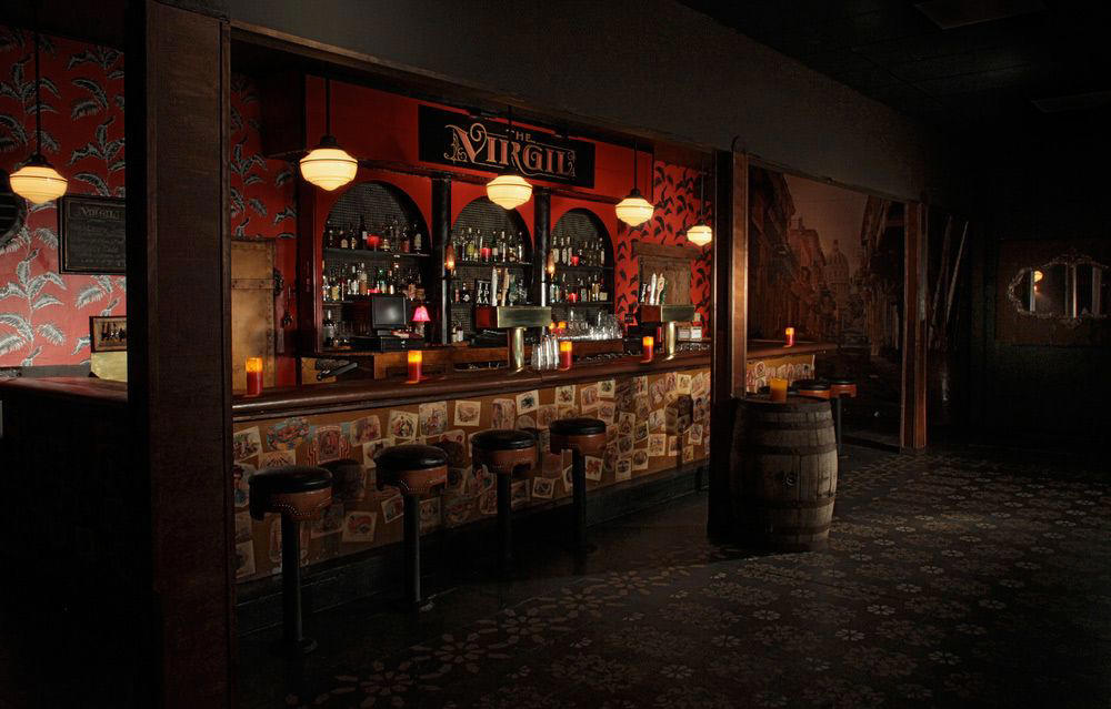 The Virgil Bar Bandini, Bar Next Door, Thunderbolt, Death & Co., Gracias Madre, Esters Wine Shop & Bar, Accomplice, Everson Royce Bar, Mezcal Bar at Laurel Hardware, Apotheke, Del Monte Speakeasy, Scopa Italian Roots, Musso and Frank Grill, The Broken Shaker Los Angeles, The Black Cat, Bar Covell, The Virgil, Bar at Chateau Marmont, The Tower Bar