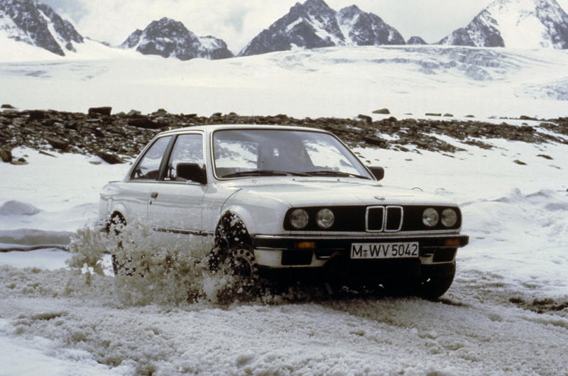 Three becomes 50, 1975 BMW 3 Series E21, 1977 BMW 3 Series E21 Baur Topcabriolet, 1977 BMW 320i Turbo Art Car, 1978 Alpina B6 2.8, 1981 Alpina 318i, 1982 BMW 3 Series E30, 1983 BMW 3 Series Baur Topcabriolet E30, 1985 BMW 325iX, 1985 BMW 333i, 1986 BMW 3 Series Convertible E30, 1986 BMW M3 E30, 1987 Alpina B6 3.5 S, 1987 BMW 3 Series Elektro-Antrieb, 1987 BMW 3 Series Touring E30, 1990 BMW 3 Series E36, 1990 BMW 3 Series Coupé E36, 1992 BMW M3 E36, 1993 BMW 3 Series Convertible E36, 1994 BMW 3 Series Compact E36, 1994 BMW 3 Series Touring E36, 1995 Alpina B8 4.6, 1997 BMW 3 Series E46, 2000 BMW M3 E46, 2005 BMW 3 Series E90, 2007 BMW M3 E90, 2011 BMW 3 Series F30, 2014 BMW M3 F80, 2018 BMW 3 Series G20, 2022 BMW M3 Touring G81