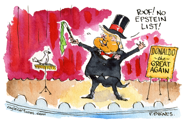 Editorial: Pat Byrne's Latest Political Cartoons