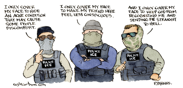 Editorial: Pat Byrne's Latest Political Cartoons