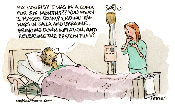 Editorial: Pat Byrne's Latest Political Cartoons