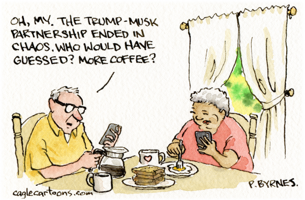 Editorial: Pat Byrne's Latest Political Cartoons