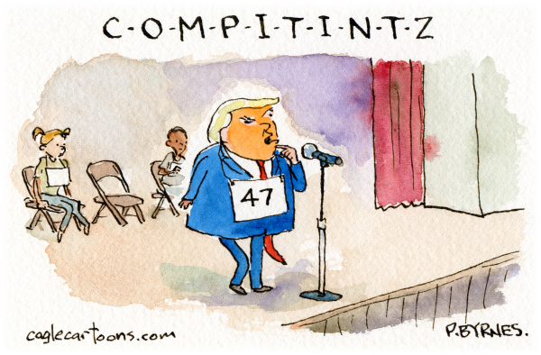 Editorial: Pat Byrne's Latest Political Cartoons