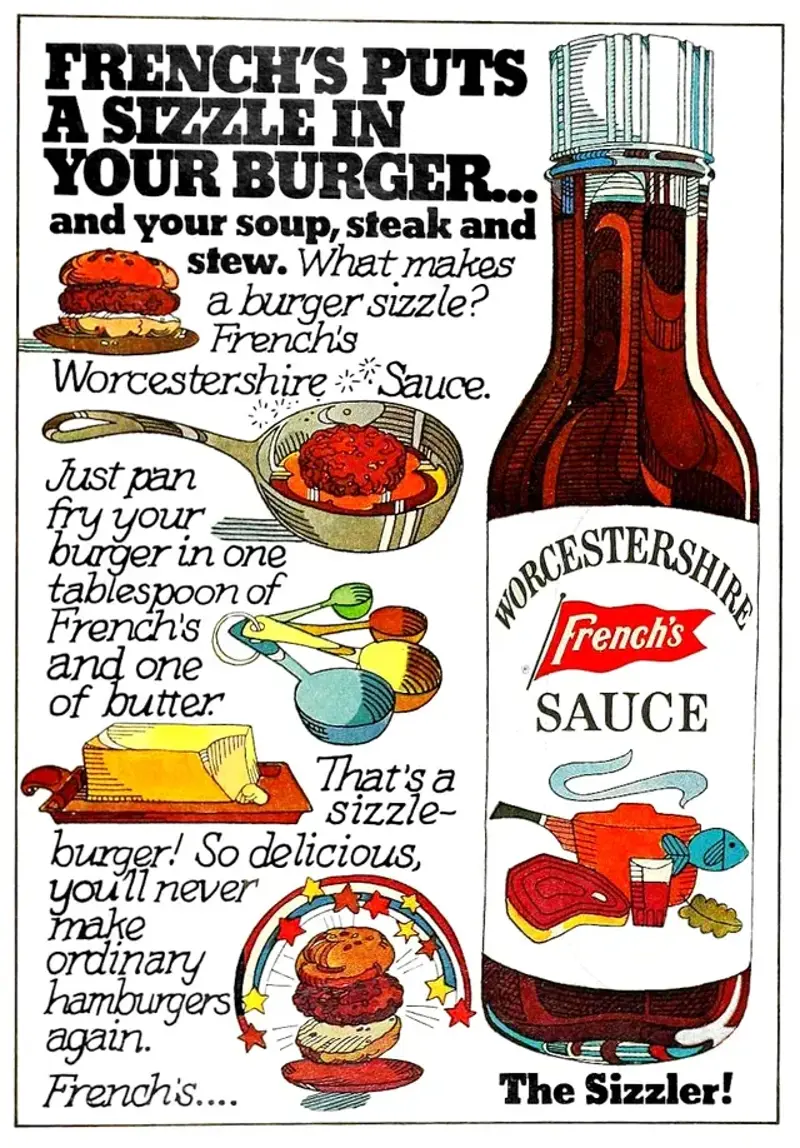 1. Jim Beam, 2. Pepsi, 3. Olivetti, 4. Hunt's Manwich Sandwich Sauce, 5. American Motors Corp., 6. Stouffer’s, 7. Cadillac Eldorado, 8. Presto, 9. Koehler, 10. Panasonic RC-7462 Alarm Clock, 11. Wonder Bread, 12. Bell Canada, 13. Libbyland TV Dinners, 14. Ford Econoline Vans, 15. Kool-Aid, 16. AT&amp;T, 17. Shakey's Pizza, 18. Jockey, 19. Ford Pickups, 20. Frederick's of Hollywood, 21. Ford Thunderbird, 22. Swanson Frozen Breakfasts, 23. The Bobby Sherman Fan Club, 24. Panasonic Toot-A-Loop R-72 Radio, 25. Magnolia Toilet Seats, 26. French's Worcestershire Sauce, 27. Zenith, 28. Party Tyme Cocktails in Cans, 30. Datsun 240Z, 31. Harley-Davison FX-1200, 32. Eleganza Shoes, 33. Frigidaire Dishwashers, 34. Cricketeer Suits, 35. General Mills Breakfast Squares, 36. Keds Knockarounds, 37. Suzuki Trailhopper, 38. Sears' Immersible Coffee Pot, 39. White Scotties Facial Tissues, 40. Campbell’s Chunky Soup, 41. Honda, 42. Golden Griddle, 43. General Electric, 44. Oldsmobile Cutlass, 45. Budweiser, 46. Coke, 47. Hunt’s Snack Pack Gels, 48. Kotex New Freedom, 49. Der Wienerschnitzel, 50. Chiffon Margarine, 51. Pierre Cardin Man's Cologne, 52. Lipton Tea, 53. Wrangler Jeans