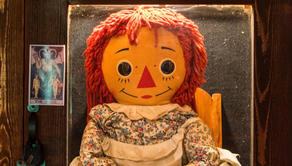 Paranormal TV investigator dies suddenly while touring with haunted Annabelle doll