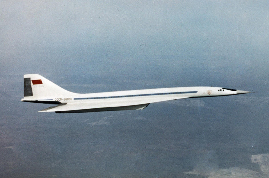 10: Tupolev Tu-116, 9: Sukhoi Su-7, 8: Lavochkin LaGG-3, 7: Silvanskii IS, 6: Mikoyan-Gurevich MiG-23MS, 5: Antonov An-10, 4: Tupolev Tu-144, 3: Yakovlev Yak-38, 2: Sukhoi Su-2 (1937), 2: Sukhoi Su-2, 1: Kalinin K-7
