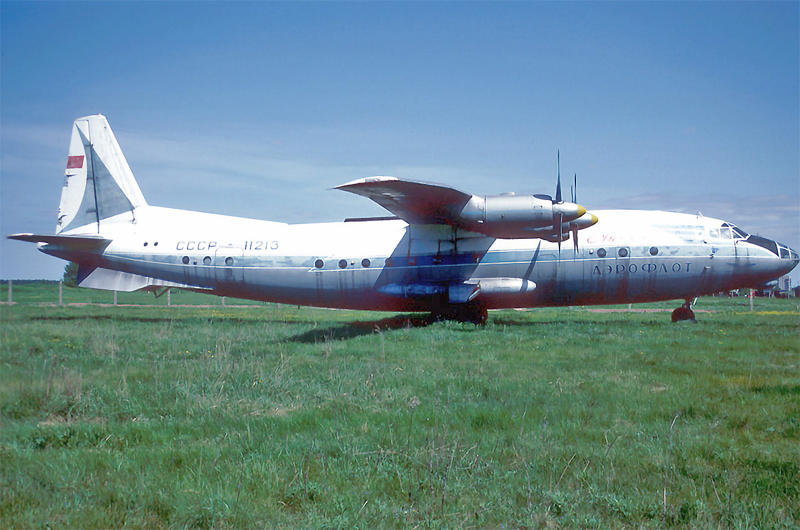 10: Tupolev Tu-116, 9: Sukhoi Su-7, 8: Lavochkin LaGG-3, 7: Silvanskii IS, 6: Mikoyan-Gurevich MiG-23MS, 5: Antonov An-10, 4: Tupolev Tu-144, 3: Yakovlev Yak-38, 2: Sukhoi Su-2 (1937), 2: Sukhoi Su-2, 1: Kalinin K-7