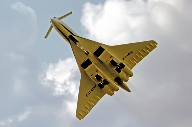 10: Tupolev Tu-116, 9: Sukhoi Su-7, 8: Lavochkin LaGG-3, 7: Silvanskii IS, 6: Mikoyan-Gurevich MiG-23MS, 5: Antonov An-10, 4: Tupolev Tu-144, 3: Yakovlev Yak-38, 2: Sukhoi Su-2 (1937), 2: Sukhoi Su-2, 1: Kalinin K-7