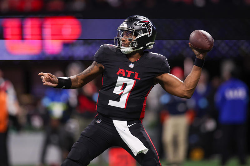 Falcons Quarterback Breakdown, QB Depth Chart (4):, 2025 salary cap hits for Falcons QBs:, Top free agent QBs available:, Predictions/expectations for QBs in 2025:, Falcons Running Back Breakdown, RB Depth Chart (6):, 2025 salary cap hits for Falcons RBs:, Top free agent RBs available:, Predictions/expectations for RBs in 2025:, Falcons Wide Receiver Breakdown, WR Depth Chart (13):, 2025 salary cap hits for Falcons WRs:, Top free agent WRs available:, Predictions/expectations for WRs in 2025:, Falcons Tight End Breakdown, TE Depth Chart (6):, 2025 salary cap hits for Falcons TEs:, Top free agent TEs available:, Predictions/expectations for TEs 2025, Falcons Offensive Tackle Breakdown, Left Tackle Depth Chart:, Right Tackle Depth Chart:, 2025 salary cap hits for Falcons OTs:, Top free agent OTs available:, Predictions/expectations for OTs in 2025:, Falcons Offensive Guard Breakdown, Left Guard Depth Chart:, Right Guard Depth Chart:, 2025 salary cap hits for Falcons guards:, Top free agent guards available:, Predictions/expectations for OGs in 2025:, Falcons Center Breakdown, Center Depth Chart:, 2025 salary cap hits for Falcons centers:, Top free agent centers available:, Predictions/expectations for centers in 2025:, Falcons Defensive Line Breakdown, NT depth chart:, LDE depth chart:, RDE depth chart:, 2025 salary cap hits for Falcons DL:, Top free agent DL available:, Predictions/expectations for DL in 2025:, Falcons Outside Linebacker Breakdown, ROLB depth chart:, LOLB depth chart:, 2025 salary cap hits for Falcons OLBs:, Top free agent OLBs available:, Predictions/expectations for OLBs in 2025:, Falcons Inside Linebacker Breakdown, Right ILB depth chart:, Left ILB depth chart:, 2025 salary cap hits for Falcons ILBs:, Top free agent ILBs available:, Predictions/expectations for Falcons ILBs in 2025:, Falcons Cornerback Breakdown, RCB depth chart:, LCB depth chart:, NCB depth chart:, 2025 salary cap hits for Falcons CBs:, Top free agent CBs available:, Predictions/expectations for Falcons CBs in 2025:, Falcons Safety Breakdown, FS depth chart:, SS depth chart:, 2025 salary cap hits for Falcons safeties:, Top free agent safeties available:, Predictions/expectations for 2025: