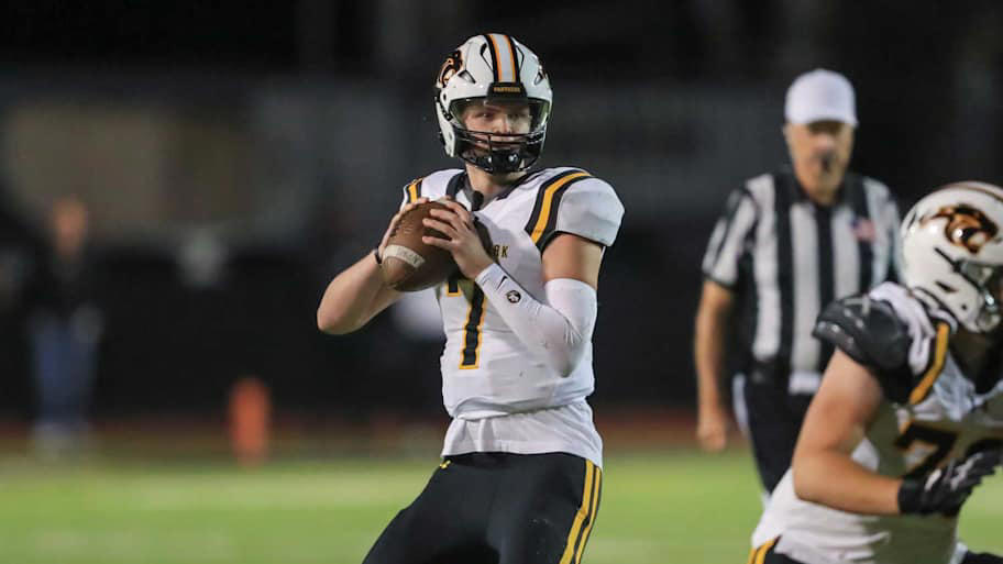 1. Ryder Lyons, Folsom, Sr., 2. Brady Smigiel, Newbury Park, Sr., 3. Brady Edmunds, Huntington Beach, Jr. , 4. Oscar Rios, Downey, Sr., 5. Luke Fahey, Mission Viejo, Sr. , 6. Ryan Hopkins, Mater Dei (Santa Ana), Sr., 7. Bryson Beaver, Vista Murrieta, Sr., 8. Corin Berry, Charter Oak (Covina), Sr. , 9.  Troy Huhn, Mission Hills (San Marcos), Sr.  , 10. Michael Mitchell, Riordan (San Francisco), Sr. , 11. Deagan Rose, Clovis, Sr., 12. Koa Malau’ulu, St. John Bosco, So., 13. Jackson Taylor, Thousand Oaks, Sr., 14. Laird Finkel, Sierra Canyon, Sr. , 15. Brady Palmer, Cathedral Catholic (San Diego), Sr.,  16. Cash Herrera, Bishop’s School (La Jolla), Sr.   , 17. Dane Weber, Chaparral (Temecula), Jr., 18. Caden Jones, Crean Lutheran (Irvine), Jr., 19. Derek Garcia, Ventura, Sr., 20. Sands Dougherty, Morro Bay, Sr., 21. Ryan Rakowski, Palos Verdes, Sr. , 22. Zachary Benitez, Granite Hills (El Cajon), Jr., 23. Alexander Lundsberg, Canyon, Sr., 24. Jelani Dippel, Central (Fresno), Jr., 25. Noah Schuback, Poway, Sr.