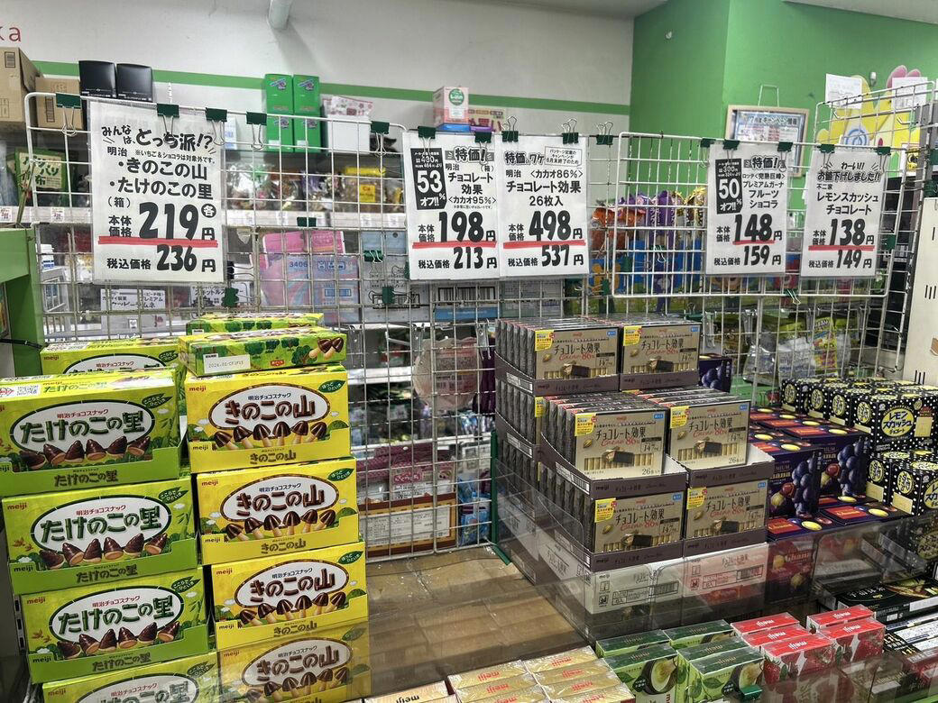 「町岡さん」がやっている訳ではない, 店頭には半額近い値引き商品, 客単価は平均600～650円前後, 薄利多売でも“勝つ”売り方, 出店の狙い目はショッピングモール, 将来的に500～600店舗を目指す