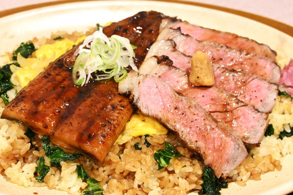 1・衝撃のうなぎバーガー, 2・うなぎ×カツの力強いタッグ, 3・これで満足！大きなうなぎ握り, 4・リッチなうなぎ×洋食 , 5・どんな味？うなぎビビンバ
