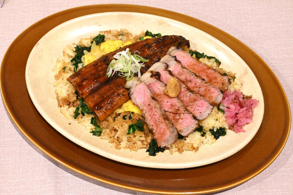 1・衝撃のうなぎバーガー, 2・うなぎ×カツの力強いタッグ, 3・これで満足！大きなうなぎ握り, 4・リッチなうなぎ×洋食 , 5・どんな味？うなぎビビンバ