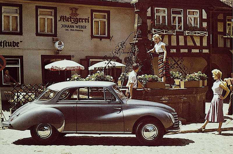 DKW two-stroke Audi R10 TDI, Auto Union V16, Benz Patent Motorwagen, Blitzen Benz, Bugatti W16, Daimler DB603, DKW two-stroke, MAN B&W 11G95ME-C9.5, Mercedes M139, Mercedes M156, Mercedes M196, Opel CIH, Porsche flat-six, Volkswagen EA827, Volkswagen Type 1, Volkswagen W8