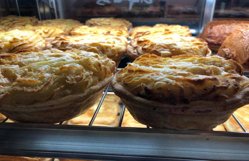 44. Western Australia: Bakes on Lakes, Stake Hill, 43. Queensland: Old Fernvale Bakery, Fernvale, 42. Western Australia: Miami Bakehouse, various locations, 41. New South Wales: Miss Amelie Gourmet, Wodonga, 40. Victoria: Paul the Pieman Bakery, Inverloch, 39. Northern Territory: Tommo’s Pies, Darwin, 38. Tasmania: The Richmond Bakery, Richmond, 37. Queensland: Blackbutt Bakery, Blackbutt, 36. Tasmania: Smith’s Specialty Pies, Hobart, 35. Queensland: Yatala Pies, Yatala, 34. Tasmania: McCarthy’s Bread Lounge, Ulverstone, 33. Western Australia: Pinjarra Bakery, various locations, 32. Victoria: Country Cob Bakery, Kyneton and Melbourne, 31. Western Australia: The Bakers Hill Pie Shop, Bakers Hill, 30. Tasmania: Bakery 31, Ross, 29. Queensland: Birdsville Bakery, Birdsville, 28. Victoria: Buddy’s Bakery, Melton, 27. Victoria: McKinnon Village Bakery, McKinnon, 26. New South Wales: Milkwood Bakery, Berry, 25. New South Wales: Lismore Pie Cart, Lismore, 24. New South Wales: Pie in the Sky, Sydney, 23. South Australia: Apex Bakery, Barossa Valley, 22. Victoria: Gum Tree Pies, various locations, 21. South Australia: Port Elliot Bakery, Port Elliot, 20. Western Australia: Toodyay Bakery, Toodyay, 19. Western Australia: Mt Barker Country Bakery, Mount Barker, 18. New South Wales: Mountain High Pies, Wentworth Falls, 17. South Australia: The Little Red Grape Bakery, Sevenhill, 16. Victoria: Rolling Pin Pies &amp; Cake, various locations, 15. Tasmania: Oliver’s Bakery &amp; Cafe, Ulverstone, 14. Victoria: Apollo Bay Bakery, Apollo Bay, 13. Victoria: Shop 29 Pies, Ballarat, 12. New South Wales: Bourke Street Bakery, Sydney, 11. New South Wales: The Upper Crust, Sydney, 10. Northern Territory: The Bakery Alice Springs, Alice Springs, 9. Tasmania: Summer Kitchen, Ranelagh, 8. South Australia: Home Grain Bakery, Aldinga, 7. South Australia: Banana Boogie Bakery, Adelaide, 6. New South Wales: Hayden’s Pies, Ulladulla, 5. South Australia: Para Hills Hot Bread Bakery, Adelaide, 4. Queensland: Paradise Bakehouse, various locations, 3. New South Wales: Ken’s Humble Pie Shop, The Entrance, 2. Australian Capital Territory: Bakehouse, Canberra