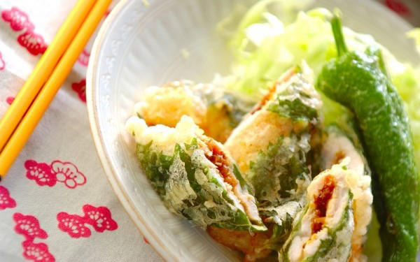 万願寺とうがらしとジャコの甘煮, 万願寺とうがらしの甘辛炒め, 万願寺とうがらしの肉詰め, 万願寺とうがらしの天ぷら, イワシと万願寺の和風ペペロンチーノ, 京野菜カレーライス