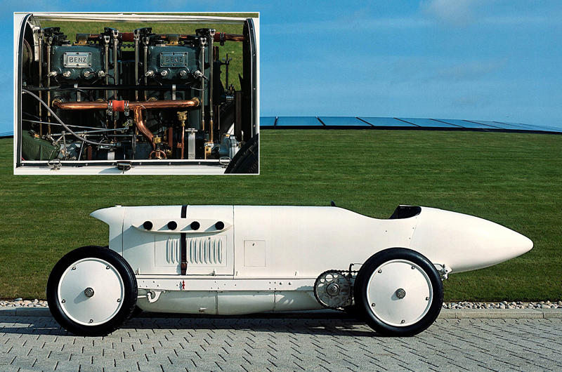 Blitzen Benz Audi R10 TDI, Auto Union V16, Benz Patent Motorwagen, Blitzen Benz, Bugatti W16, Daimler DB603, DKW two-stroke, MAN B&W 11G95ME-C9.5, Mercedes M139, Mercedes M156, Mercedes M196, Opel CIH, Porsche flat-six, Volkswagen EA827, Volkswagen Type 1, Volkswagen W8