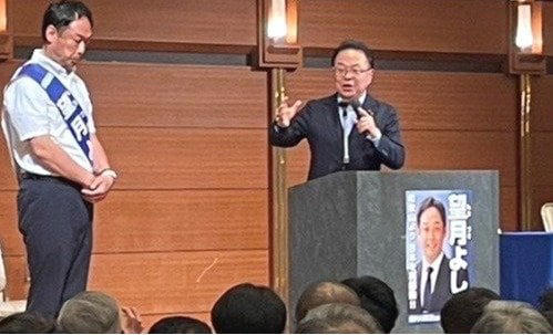 ■「和歌山の空気の入れ替えを」, ■「人間関係が大切ではないか」, ■町長が世耕氏の「脅し」を暴露, ■パンダ外交をめぐっても応酬
