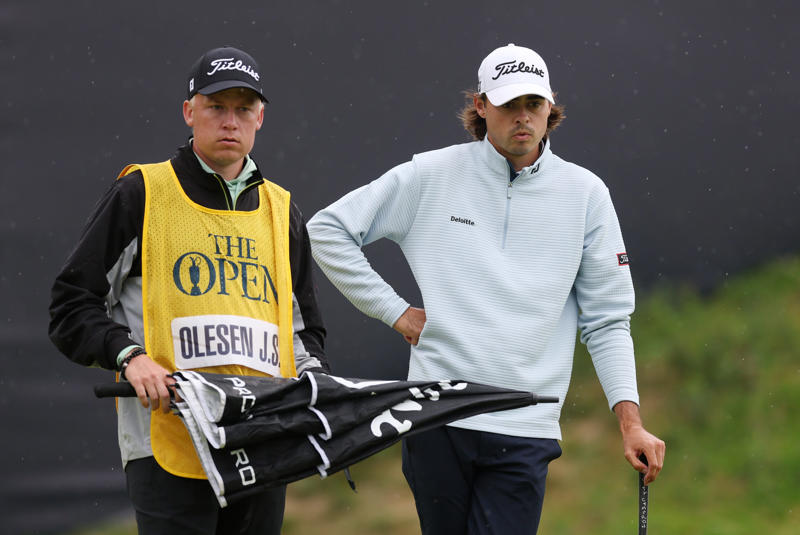 Open Championship 2025 leaderboard, Where to watch The Open: TV Channel, streaming Thursday, Harris English and new caddie in five-way tie atop leaderboard, Bryson DeChambeau closes out poor first round, Rory McIlroy having trouble off the tee, Harris English grabs solo lead, McIlroy, McNealy bogeys keep leaderboard tight, McIlroy birdies 10, one shot off lead, No. 1 Scottie Scheffler shoots solid 68, trails by 1, Rory McIlroy opens with bogey, but regains footing, Matt Fitzpatrick joins clubhouse leaders, Rain intensifies in the afternoon at Royal Portrush, The Open tee times today: British Open pairings, 2025 Open Championship odds, The British Open purse, payout, Open Championship weather forecast: Latest updates for Thursday, 2025 Open Championship predictions, British Open predictions: Sleeper picks at Royal Portrush, The Open Championship location, Open Championship AI predictions, Open Championship winners by year: List of champions