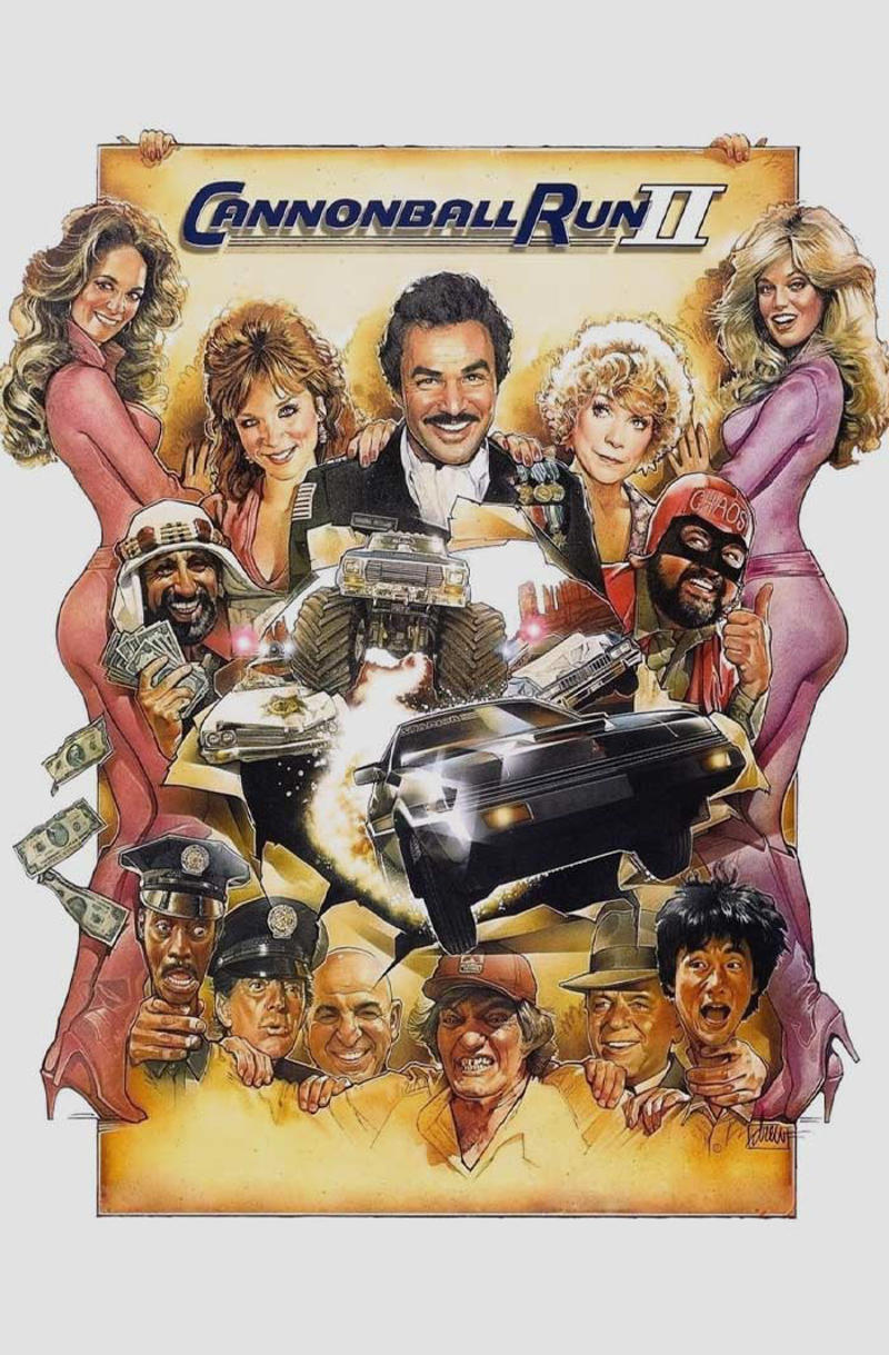 #39 Cannonball Run II #3 The Fast And The Furious, #5 Senna, #7 Breaking Away, #9 The Cannonball Run, #11 The Love Bug, #13 Speed, #15 The Fast And The Furious: Tokyo Drift, #17 Cars 3, #19 Fast & Furious 5, #21 Love The Beast, #23 Bullitt, #25 Speed Racer, #27 Need For Speed, #29 Thunderbolt, #31 Top Gear: The Perfect Road Trip, #33 Fast & Furious 6, #35 Taxi 5, #37 Cars 2, #39 Cannonball Run II, #41 Safari 3000, #43 Eat My Dust!, #45 Driven, #47 2 Fast 2 Furious