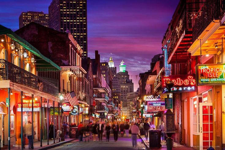 Bourbon Street – Louisiana, USA Desert of Maine – Maine, USA, Bourbon Street – Louisiana, USA, 50,000 Silver Dollar Bar – Montana, USA, Graceland – Tennessee, USA, Mystery Spot – Michigan, USA, Frontier Prison - Wyoming, USA, Times Square – New York, USA, Hollywood Walk of Fame – California, USA, Wall Drug – South Dakota, USA, Enchanted Highway – North Dakota, USA, Ark Encounter – Kentucky, USA, The Blowing Rock – North Carolina, USA, Crater of Diamonds – Arkansas, USA, EPCOT – Florida, USA, World of Coca‑Cola – Georgia, USA, Waikiki Beach – Hawaii, USA, Craters of the Moon – Idaho, USA, World’s Largest Ball of Twine – Kansas, USA
